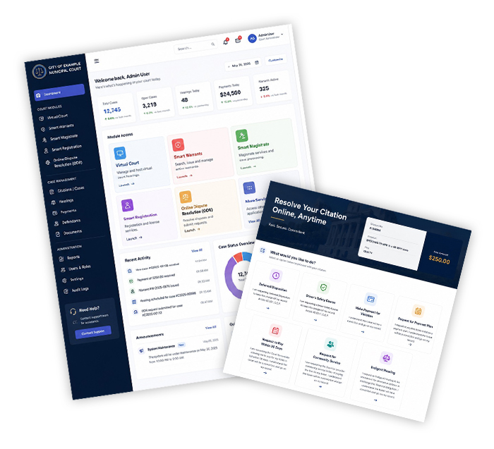 Online Dispute Resolution Platform for Courts